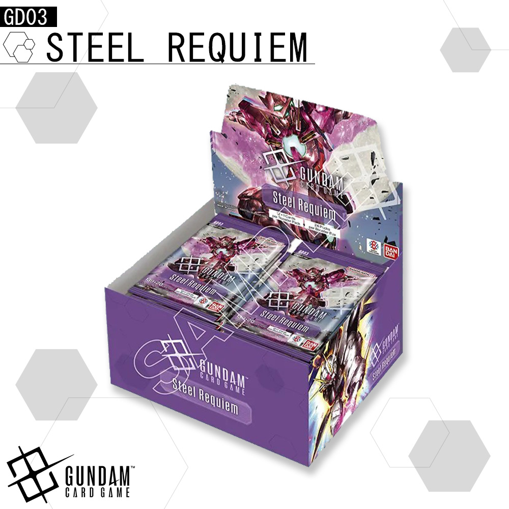 Thẻ bài TCG Gundam Steel Requiem GD03 Booster Box